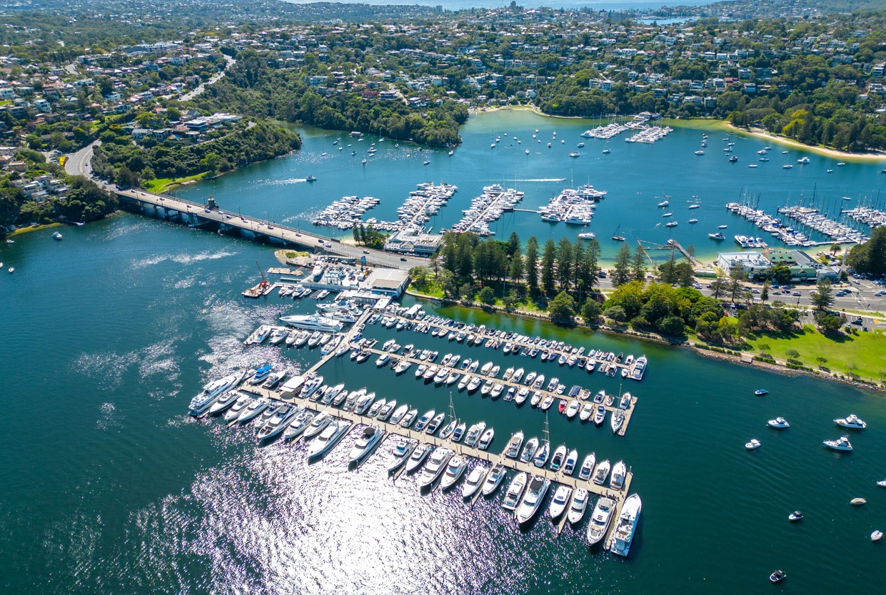 d'Albora Marina aerial view